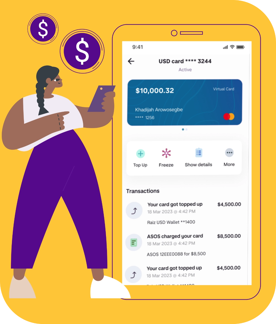 Seamless USD Banking